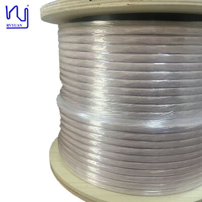 USTC-F 0.08mmx9100 strands silk covered litz wire 9.9mmx9.8mm overall dimension for transformer