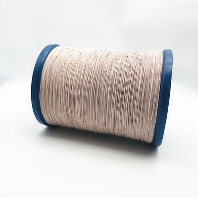 0.08mm * 42  Stranded Copper Litz Wire Dacron / Nylon Covered