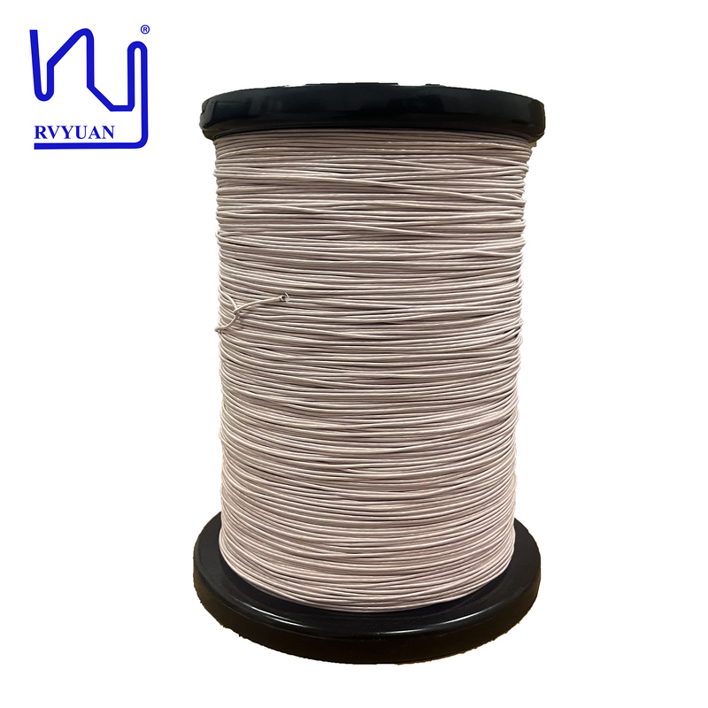 100/0.1mm USTC High Temperature High Frequency Wire Enameled Silk Covered Copper Litz Wire