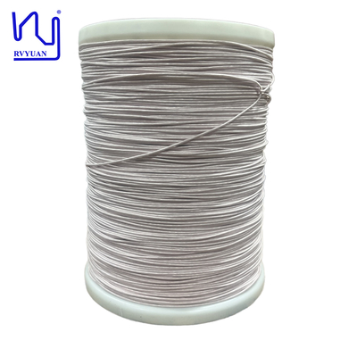 কাস্টমাইজযোগ্য 38AWG 120 স্ট্র্যান্ডস ইউএসটিসি সিল্কের আচ্ছাদিত ইনসুলেটেড লিটজ কপার ওয়্যার