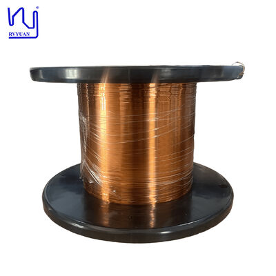 AIW220 উচ্চ তাপমাত্রা 0.175mmx0.88 অতি সূক্ষ্ম আয়তক্ষেত্রাকার কপার ওয়্যার