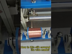 কাস্টম উচ্চ ফ্রিকোয়েন্সি নাইলন সিল্ক আচ্ছাদিত তামা আটকা পড়া litz তারের